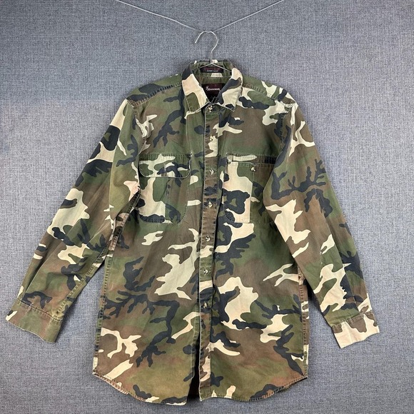 Browning Other - Browning Shirt Mens Large Tall Camouflage Camo‎ Super Naturals Button Up Hunting